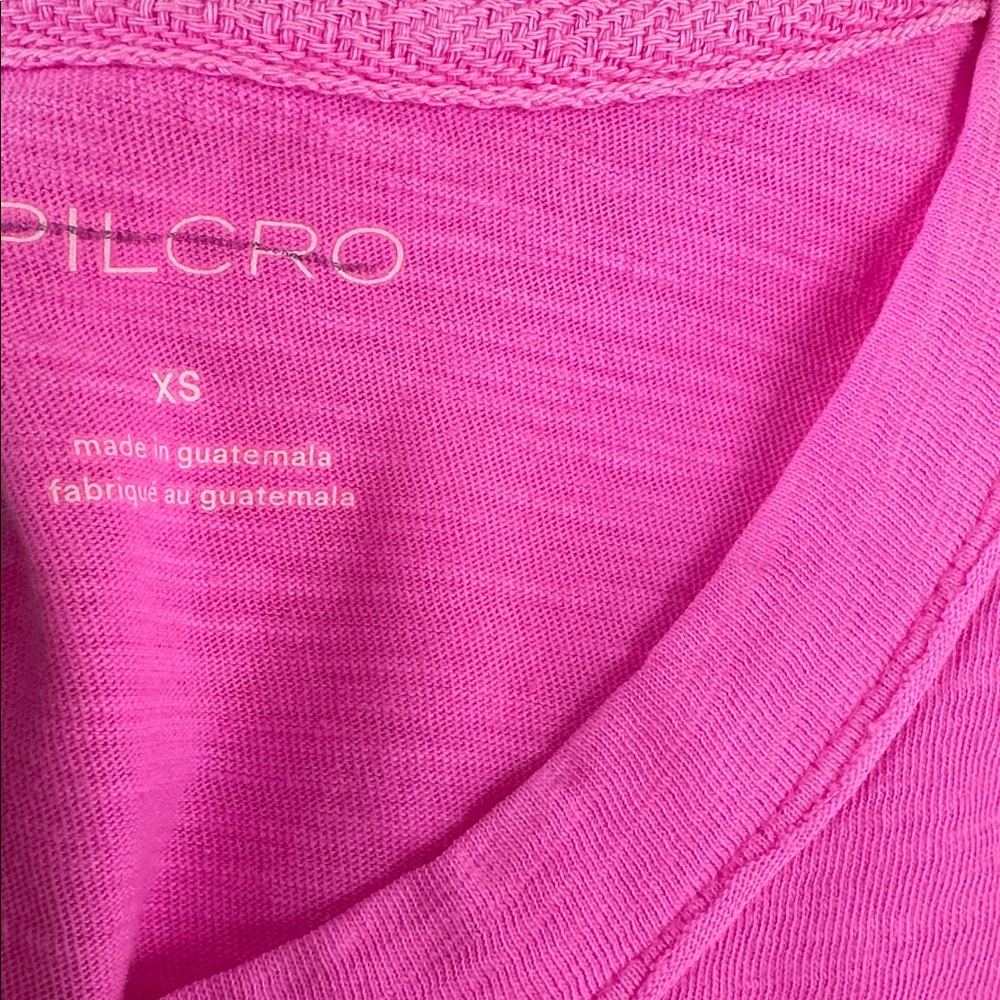 NWOT Pilcro × Anthropologie The Jordyn Cotton-Slub Crew-Neck Oversized Tee - Picture 7 of 9